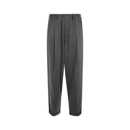 Belt-Loop Casual Pants
