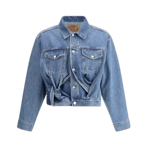 Long-Sleeved Denim Jacket