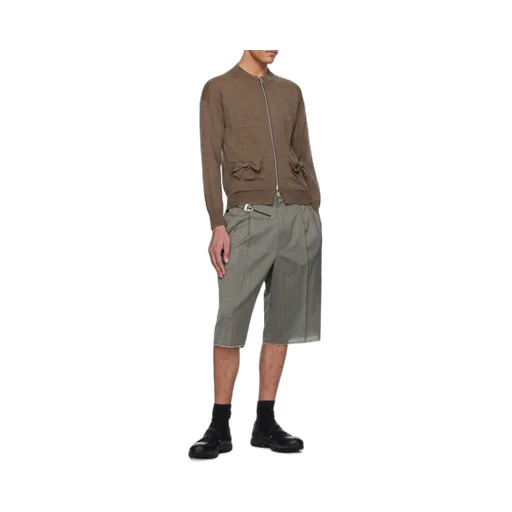 Regolatore Buttoned Bermuda Shorts