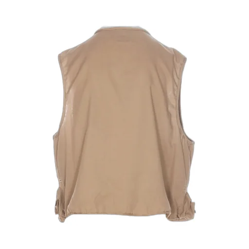 Zip-Up Sleeveless Vest