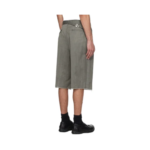Regolatore Buttoned Bermuda Shorts