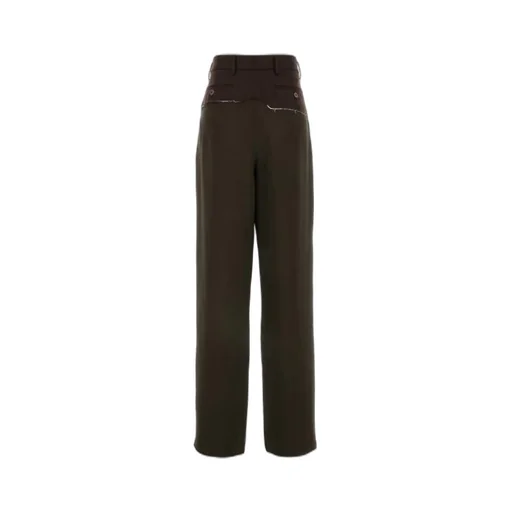 High-Waist Tailored Pants