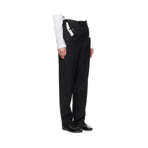 Folded-Waistband Trousers