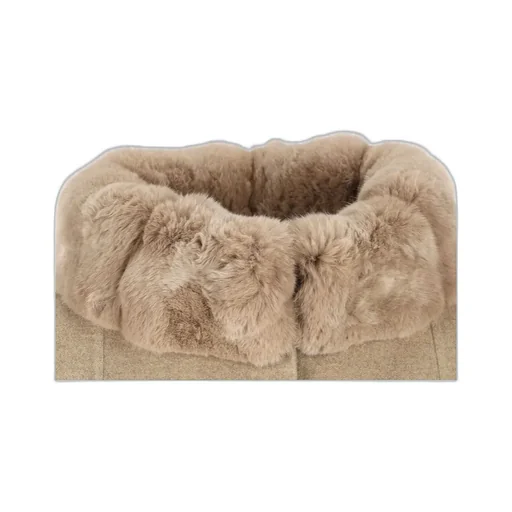 Fur-Trimmed Cloak