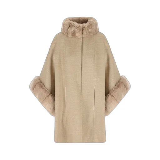 Fur-Trimmed Cloak