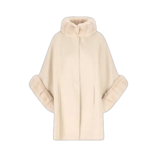 Salzburg Fur-Trimmed Cape