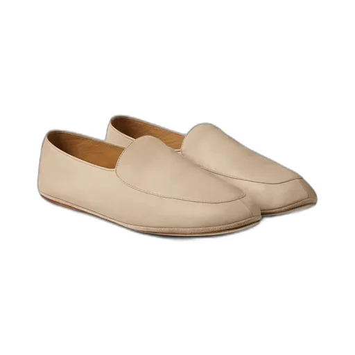 Lambskin Leather Loafers