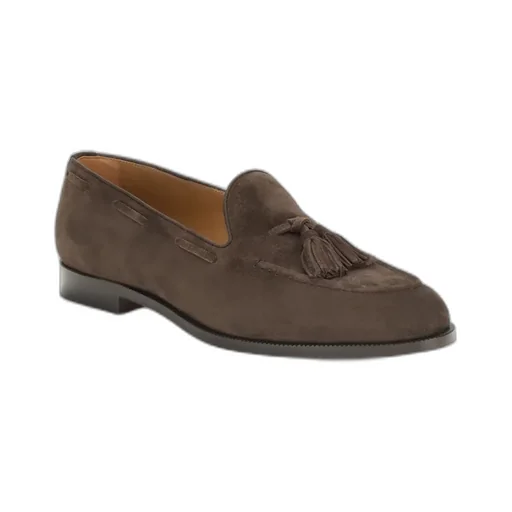 Tassel Suede Loafers