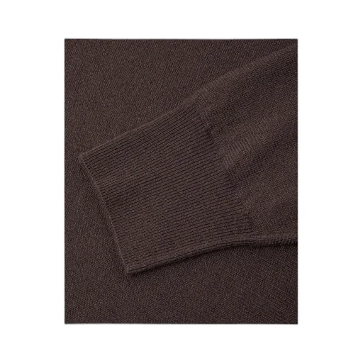 High-Neck Ribbed Sweater