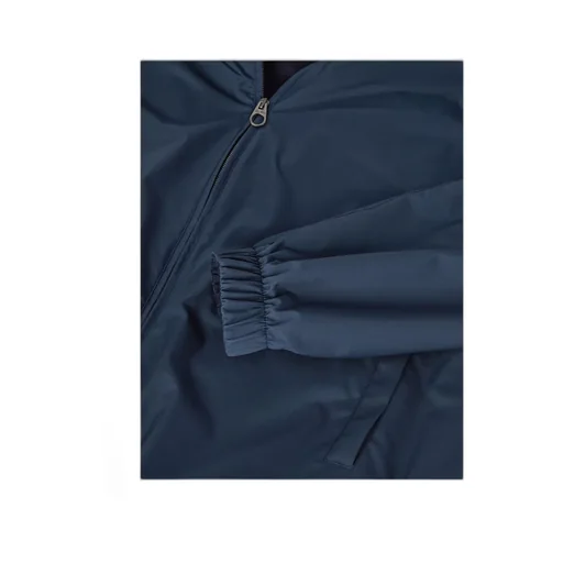 Stand-Up Collar Zip-Front Jacket