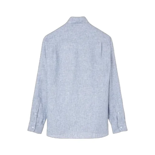 Andre Button-Fastening Linen Shirt