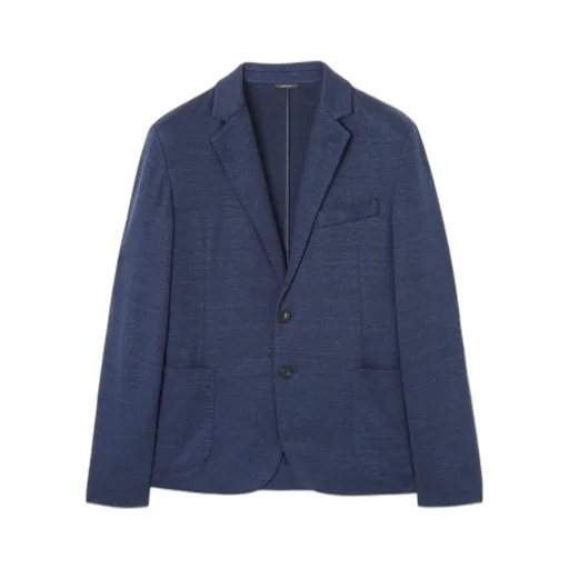 Two-Button Patch-Pocket Jacket