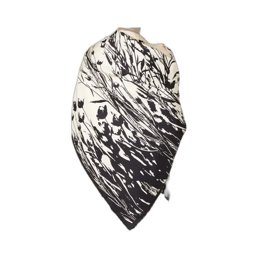 Pattern Silk Scarf