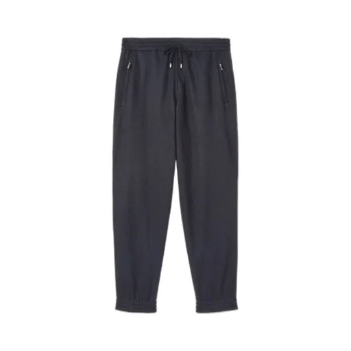 Cashmere-Blend Track Pants