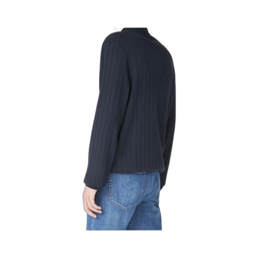 Long-Sleeved Knitted Cardigan