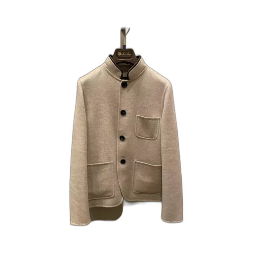 Right-Collar Casual Jacket
