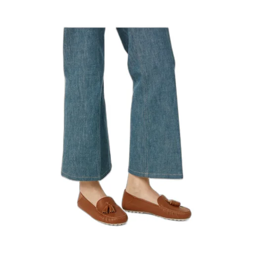 Tassel-Detailed Round Toe Loafers