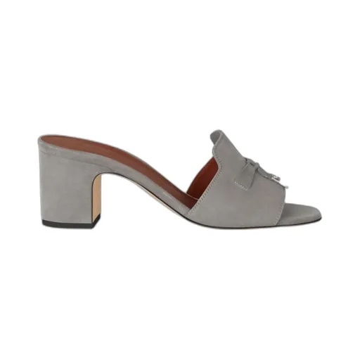 Round-Headed High-Heeled Sandals