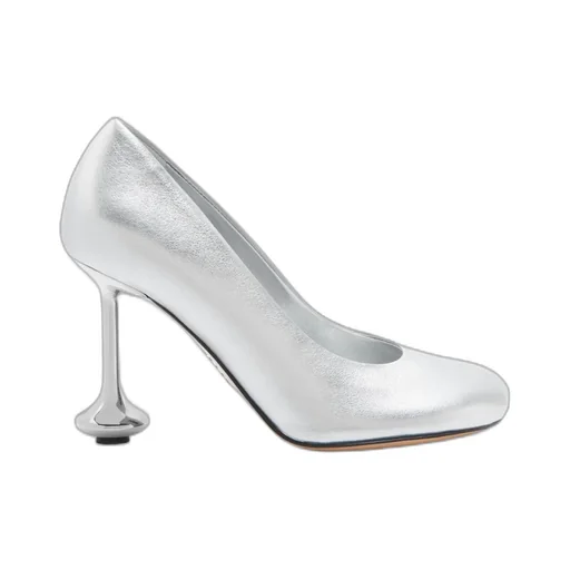 Toy Pump In Laminated Lambskin
