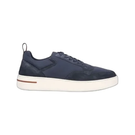 Round-Toe Lace-Up Sneakers