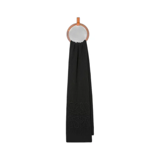 Anagram Embroidered Scarf