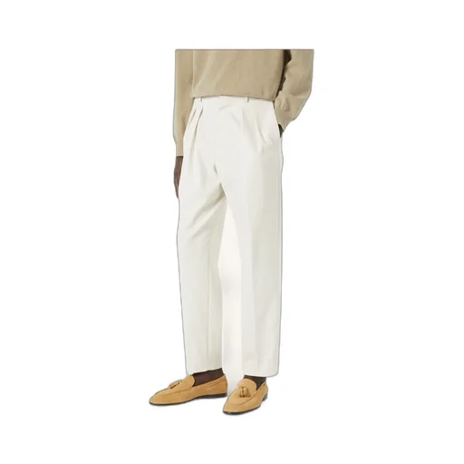 Belt-Loop Casual Pants