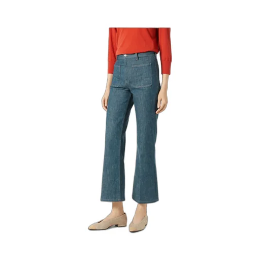 Patch-Pocket Jeans