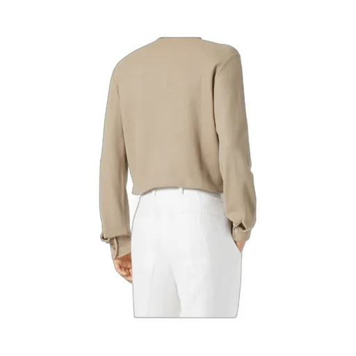 Long-Sleeved Polo Shirt