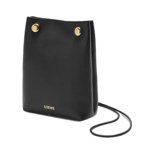 Pebble Pouch In Smooth Calfskin