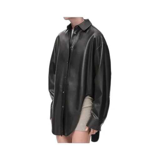 Shirt In Nappa Lambskin