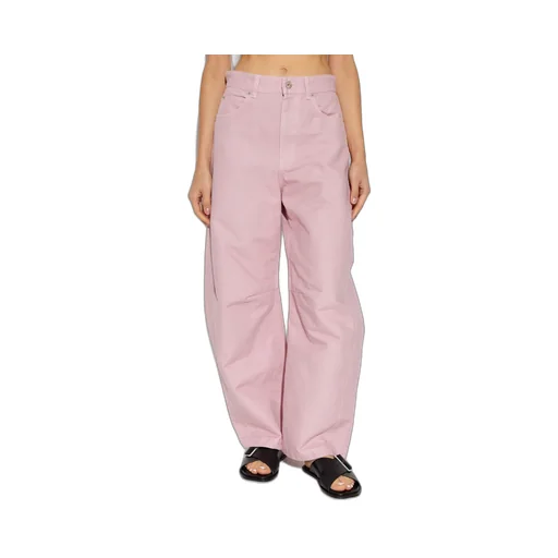 Belt-Loop Casual Pants