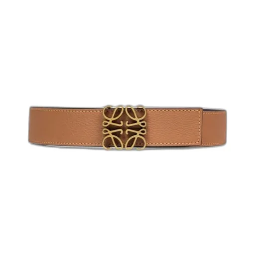 Logo Buckled Reversible Belt