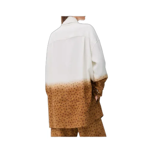Bow Shirt In Viscose Blend