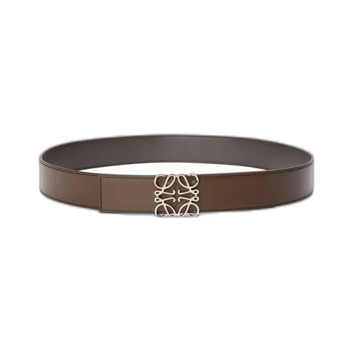 Reversible Anagram Belt In Smooth Calfskin