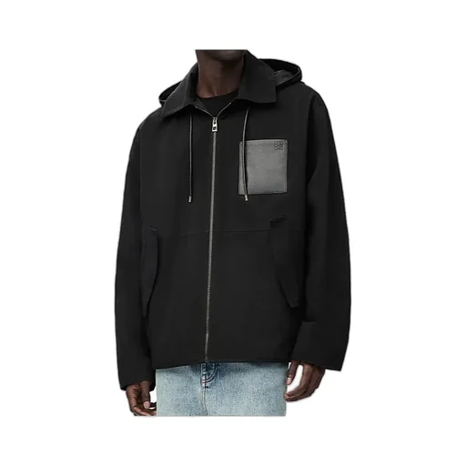 Zip-Up Hooded Jacket