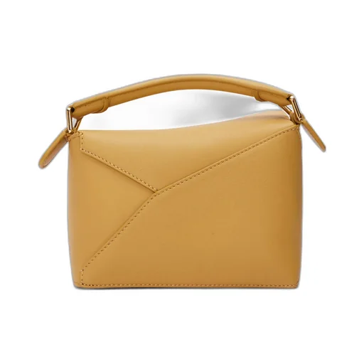 Mini Puzzle Top Handle Bag