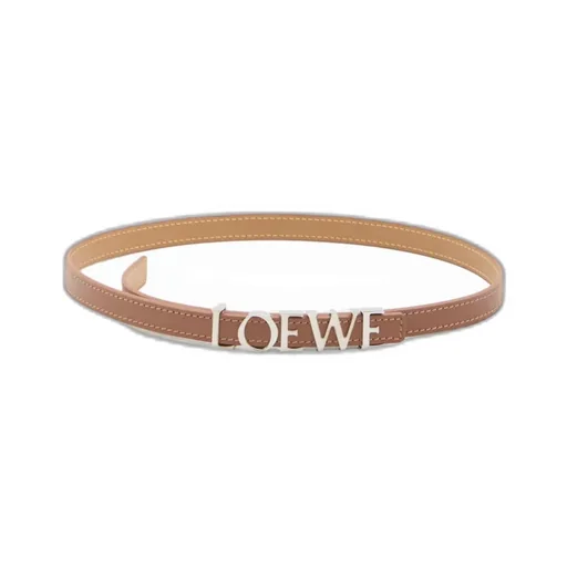Logo Lettering Buckle Belt