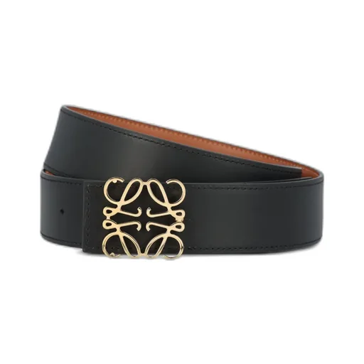 Logo Buckled Reversible Belt