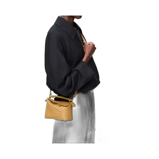 Mini Puzzle Top Handle Bag