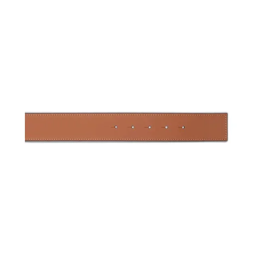 Logo Buckled Reversible Belt
