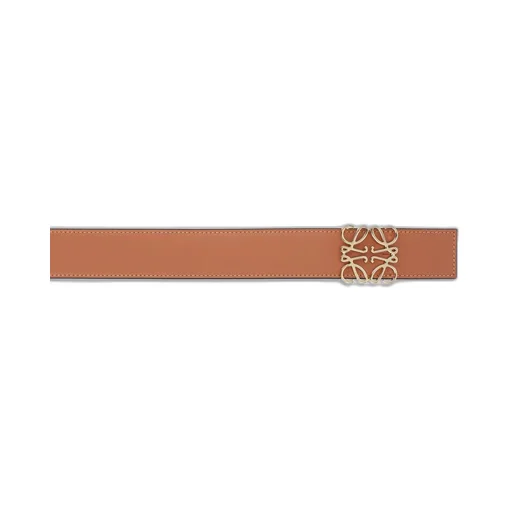 Logo Buckled Reversible Belt