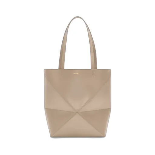 Puzzle Fold Medium Top Handle Bag