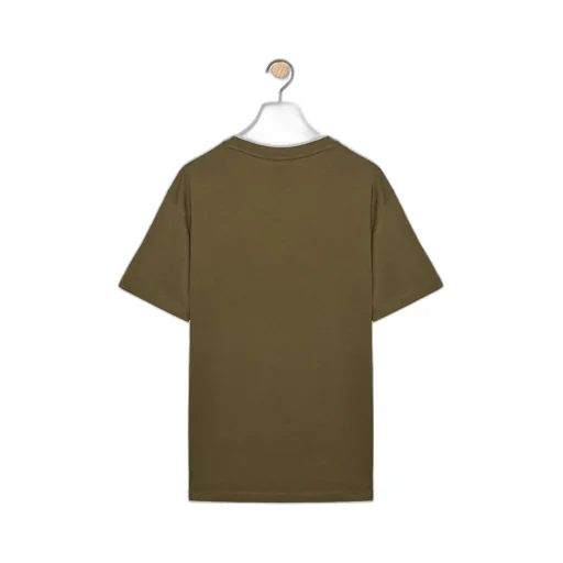 Logo Embroidered Crewneck T-Shirt