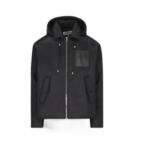 Drawstring Hooded Jacket