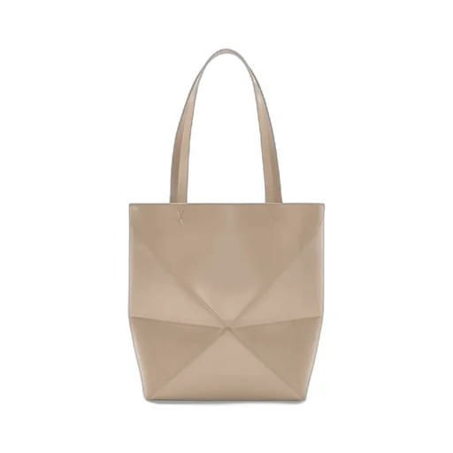 Puzzle Fold Medium Top Handle Bag