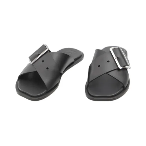 Petal Belt Flat Sandal