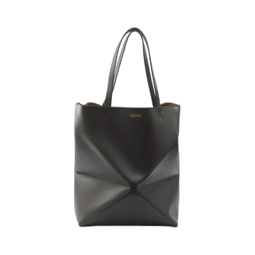 Puzzle Fold Top Handle Bag