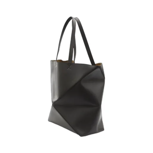 Puzzle Fold Top Handle Bag