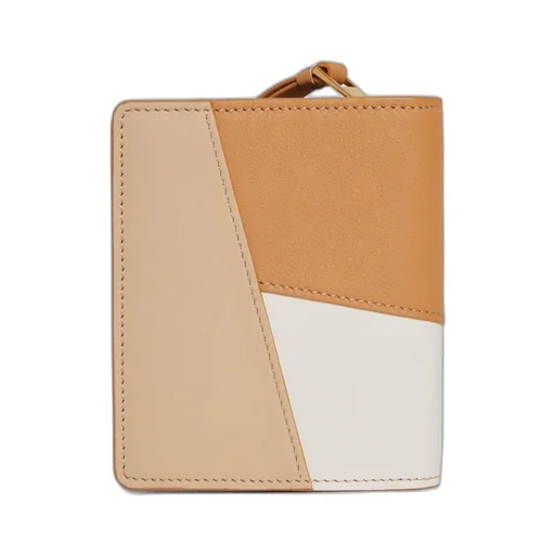 Puzzle Compact Zipper Wallet