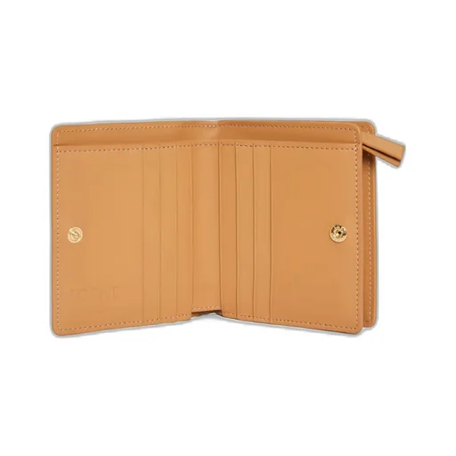 Puzzle Compact Zipper Wallet